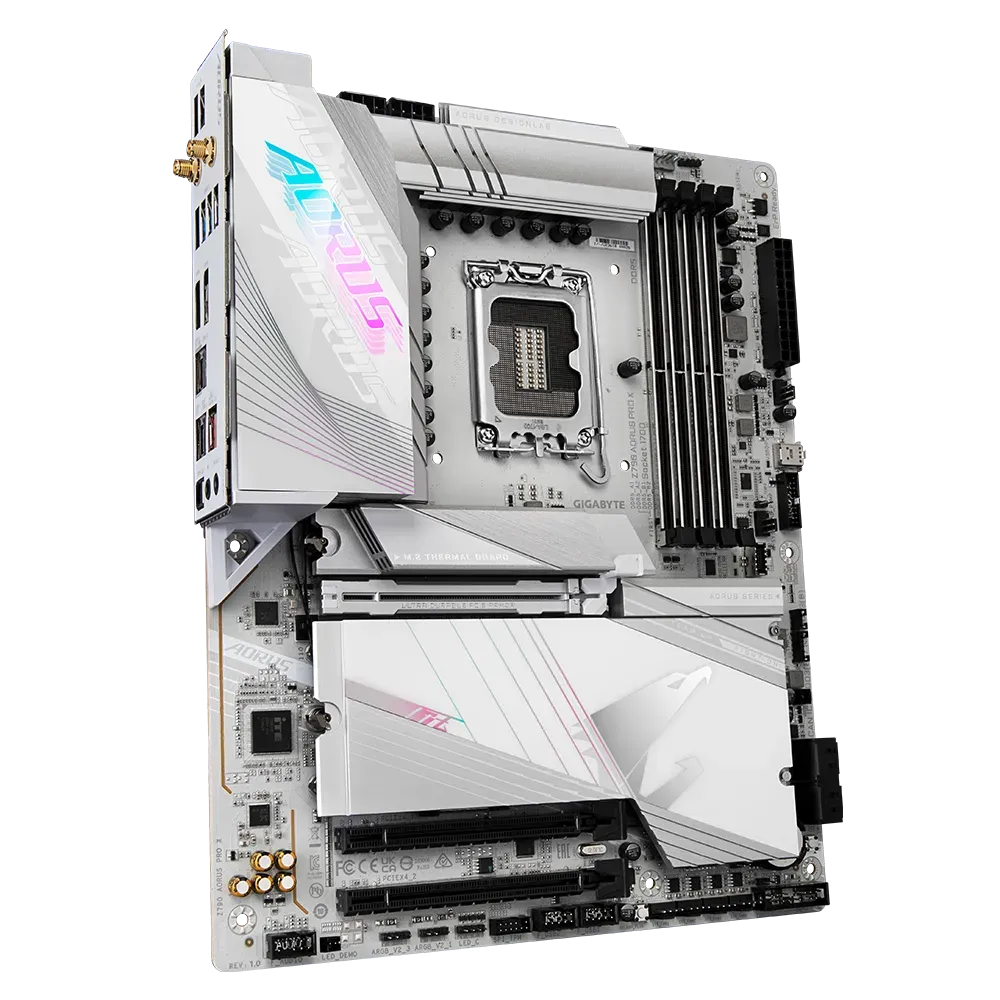 Gigabyte Motherboard Z790 AORUS Pro X DDR5 For Intel 12th | 13th | 14th Gen view 3